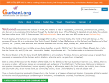 Tablet Screenshot of gurbani.org